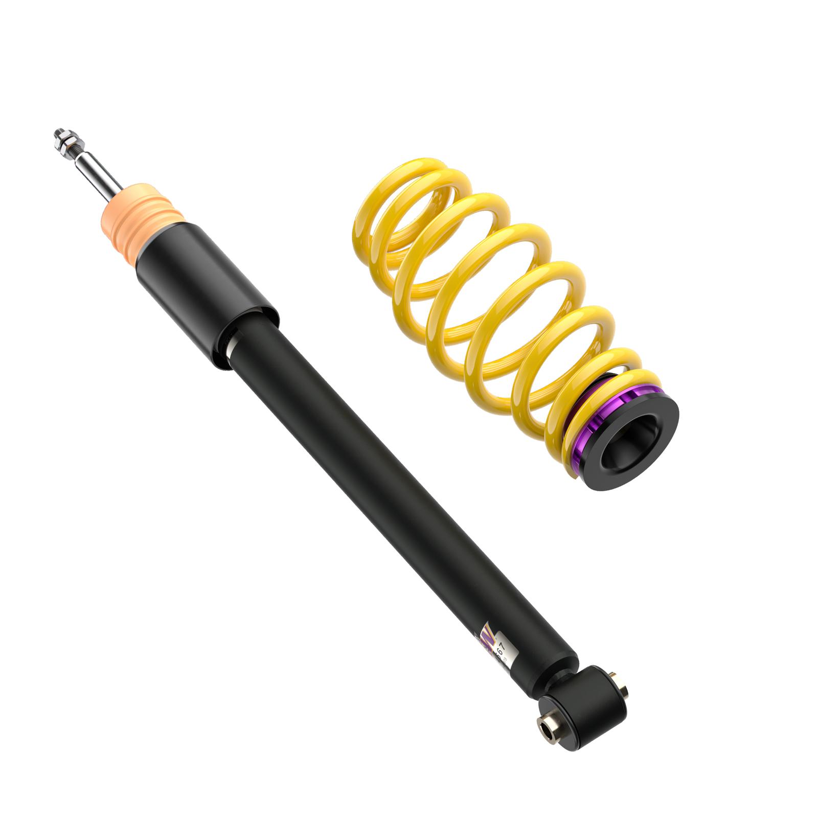 KW V2 coilover suspension comfort | fits Leon (5F) incl. Cupra / Golf 7 incl. GTI/CS/TCR/GTD | 1808000N | 1808000R