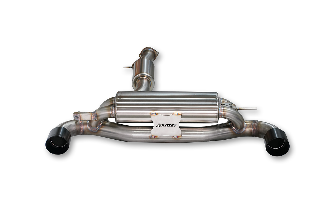 Aulitzky Exhaust | ECE flap exhaust system 3” (76mm) from OPF | fits Toyota Yaris 1.6 GR (P21) 261hp