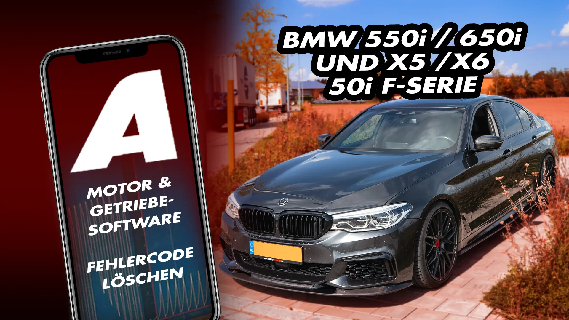 The Aulitzky App “do it yourself” | fits BMW M5/M6/X5M/X6M (F-Series) S63, BMW 550i/650i X5/X6 50i (F-Series) N63