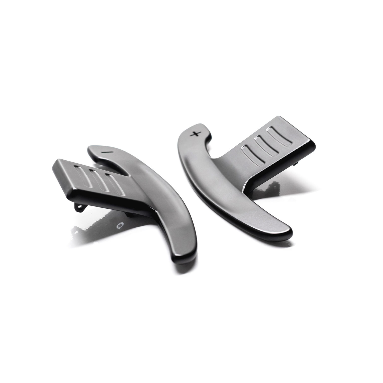 Paddle shifters aluminium black matt | fits BMW G-Series, Toyota Supra | PaddleShifterz