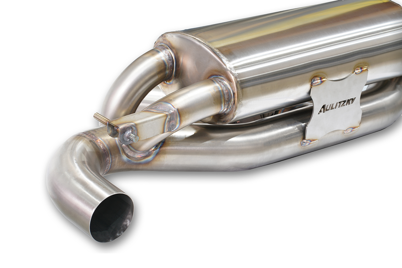 Aulitzky Exhaust | ECE flap exhaust system 3” (76mm) from OPF | fits Toyota Yaris 1.6 GR (P21) 261hp
