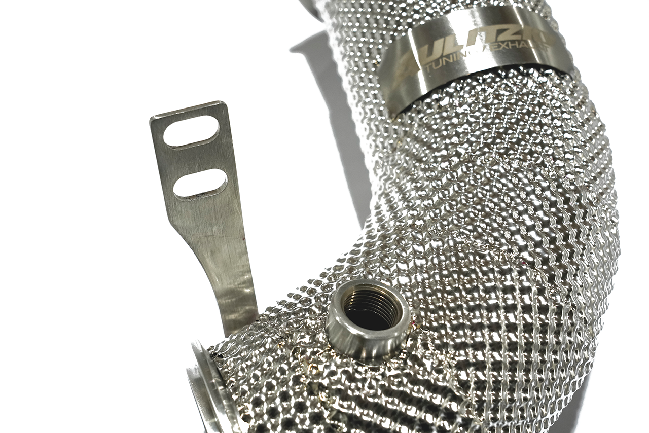 Aulitzky Exhaust | Downpipe 3" (76mm) | fits BMW M5/M8 (F90/F91/F92/F93) S63 | Motorsport articles