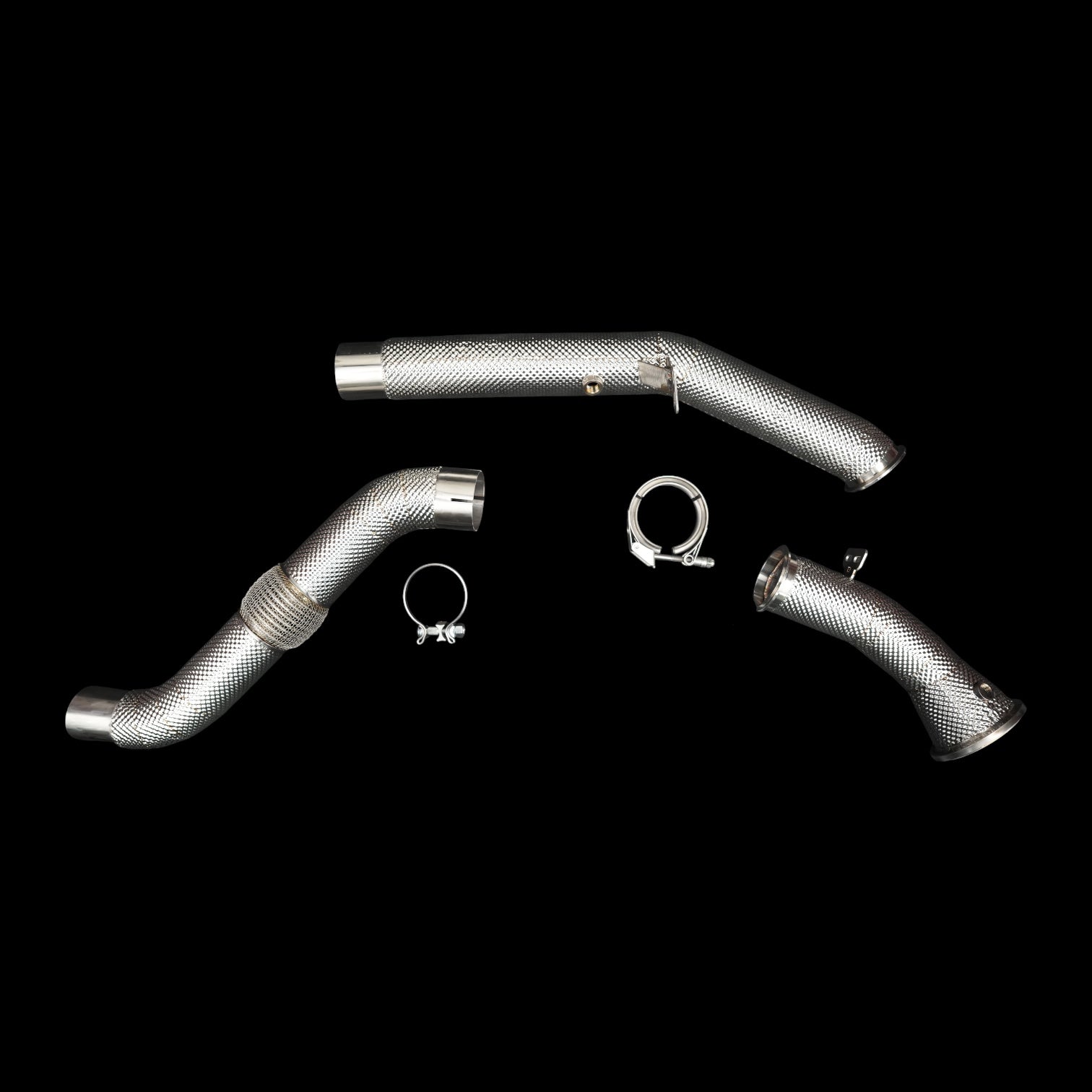 Downpipes Catless | passend für Land Rover Defender P400 90 (L663) PT306 3.0L I6 Turbo | Blackboost