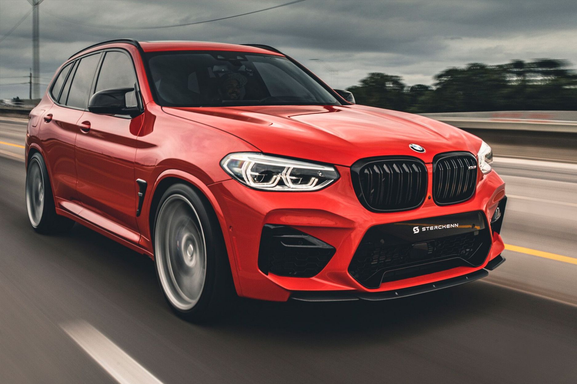 Front lip Carbon | fits BMW X3M/X4M Competition (F97/F98) 510hp S58 | Sterckenn