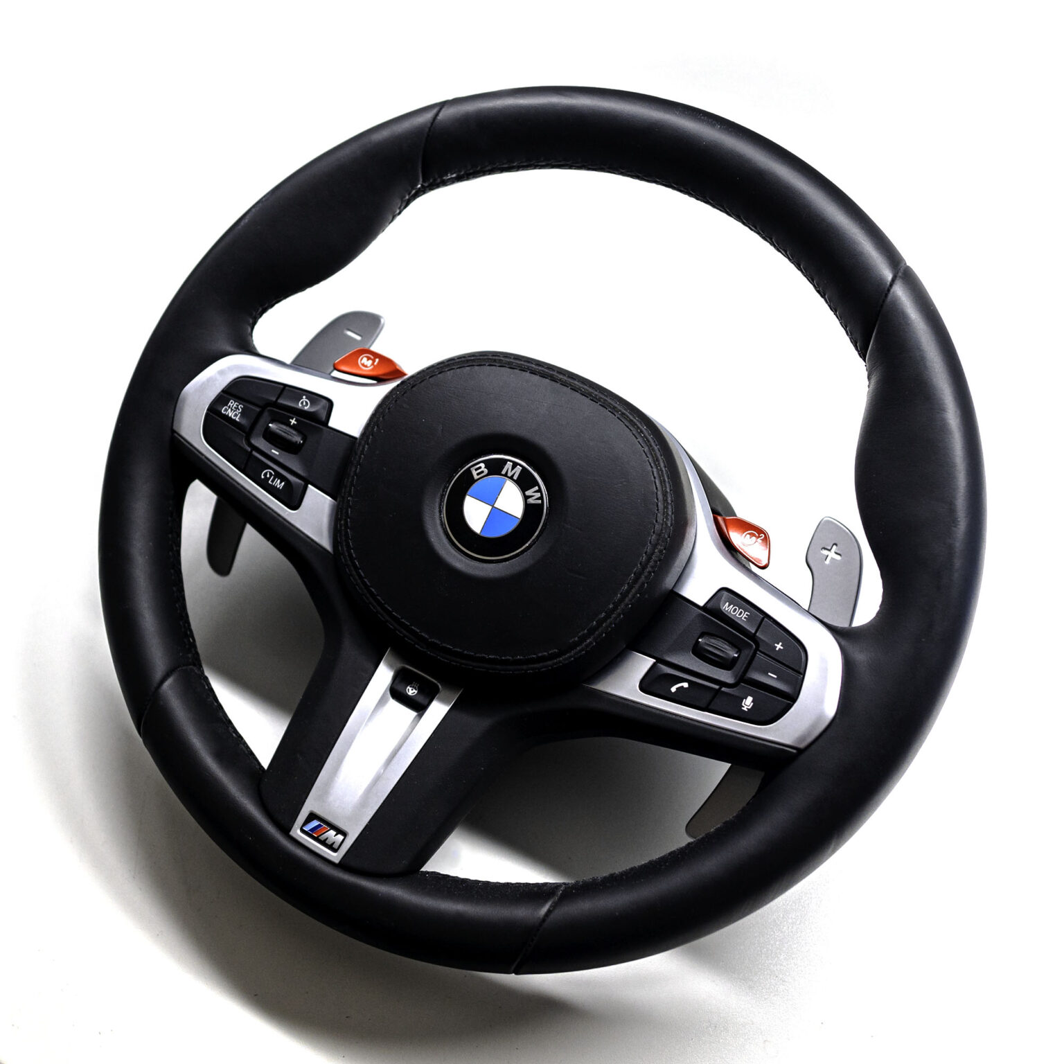 Paddle shifters aluminium silver | fits BMW G-Series, Toyota Supra | PaddleShifterz