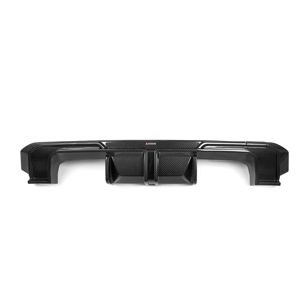 Rear diffuser SOOQOO Carbon | fits BMW M3/M4 incl. Competition (G80/G81/G82/G83) | Aulitzky Tuning