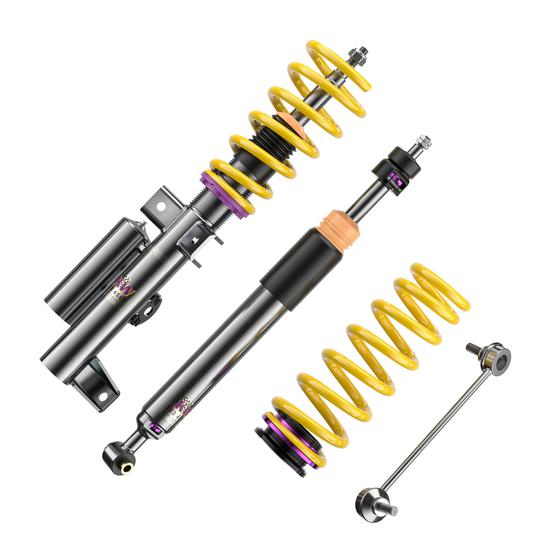 KW V3 coilover suspension inox | fits Mercedes-Benz C63 AMG T-Model (S204) | 35225035