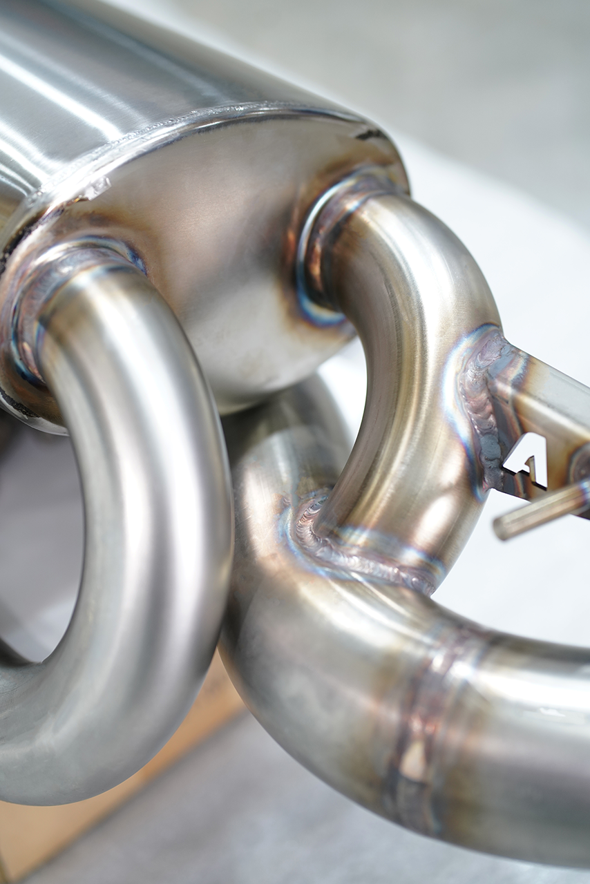 Aulitzky Exhaust | ECE flap exhaust system 3” (76mm) from OPF | fits Toyota Yaris 1.6 GR (P21) 261hp