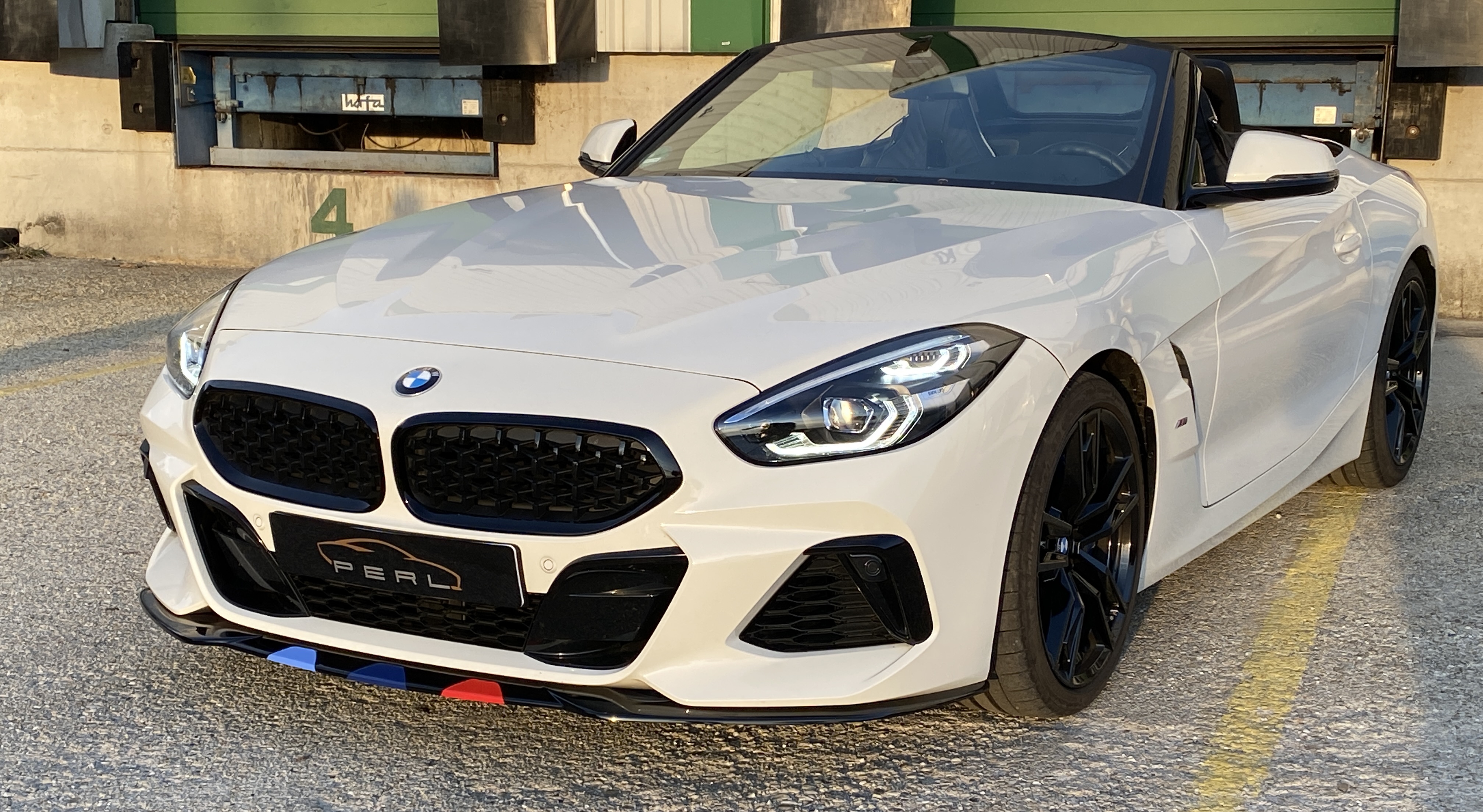 Front spoiler blade carbon | fits BMW Z4 (G29) M-Package | incl. certificate | Pearl-Carbon