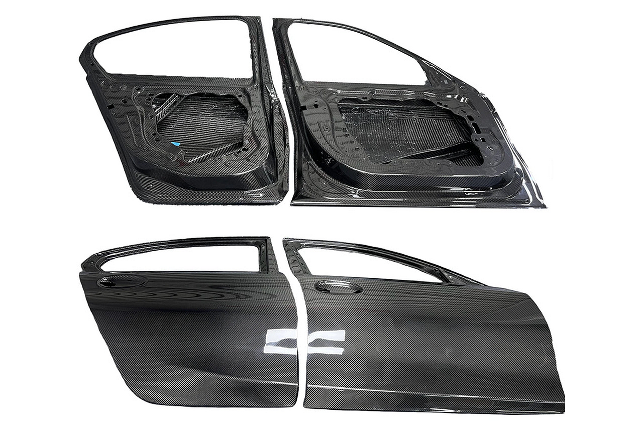 Door Set Carbon (4 pieces) | fits BMW 3 Series/M3 (G20/G80) | Aulitzky Tuning