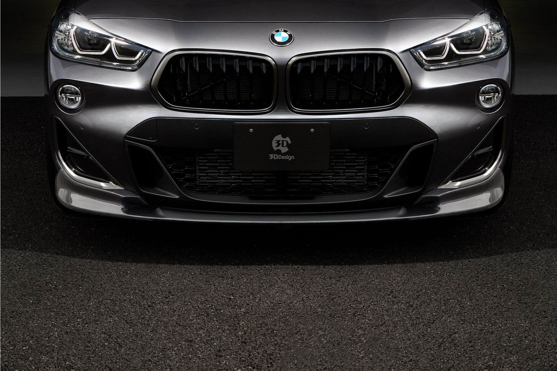Front lip Carbon | fits BMW X2 M35i (F39) 306hp B48 | 3DDesign