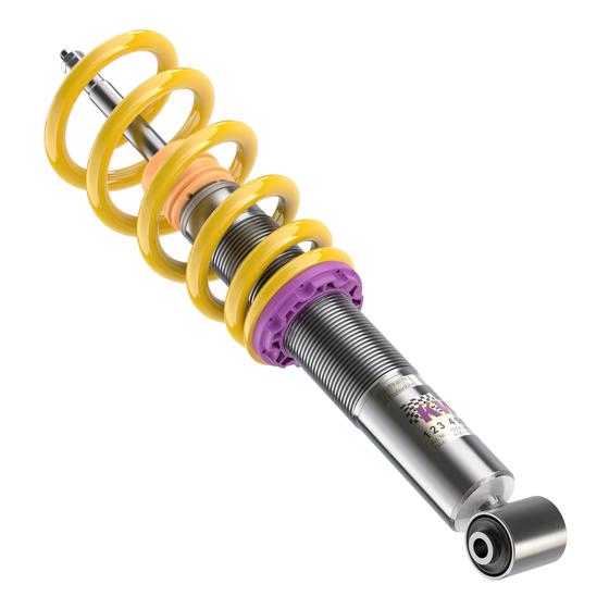 KW V1 coilover suspension inox | fits Audi RS6/Plus quattro C5/B5 | 10210053