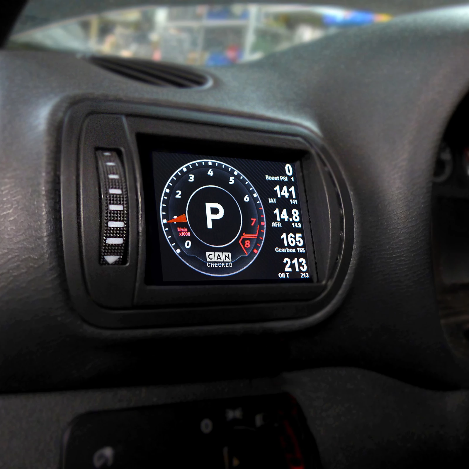 Data display 2.8” MFD28 Gen.2 LHD window side | fits Seat Leon / Cupra (1M) | CANchecked