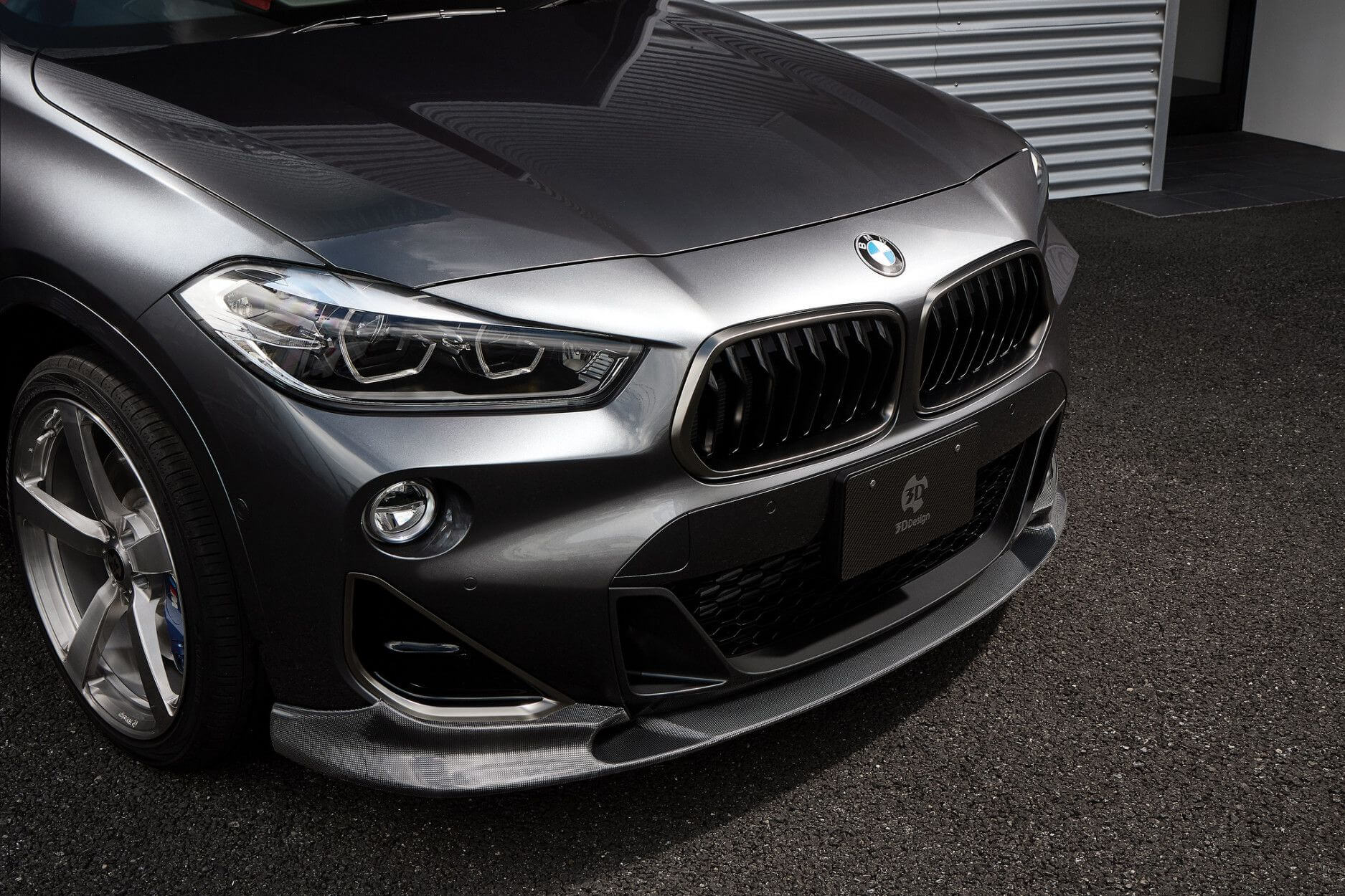 Front lip Carbon | fits BMW X2 M35i (F39) 306hp B48 | 3DDesign