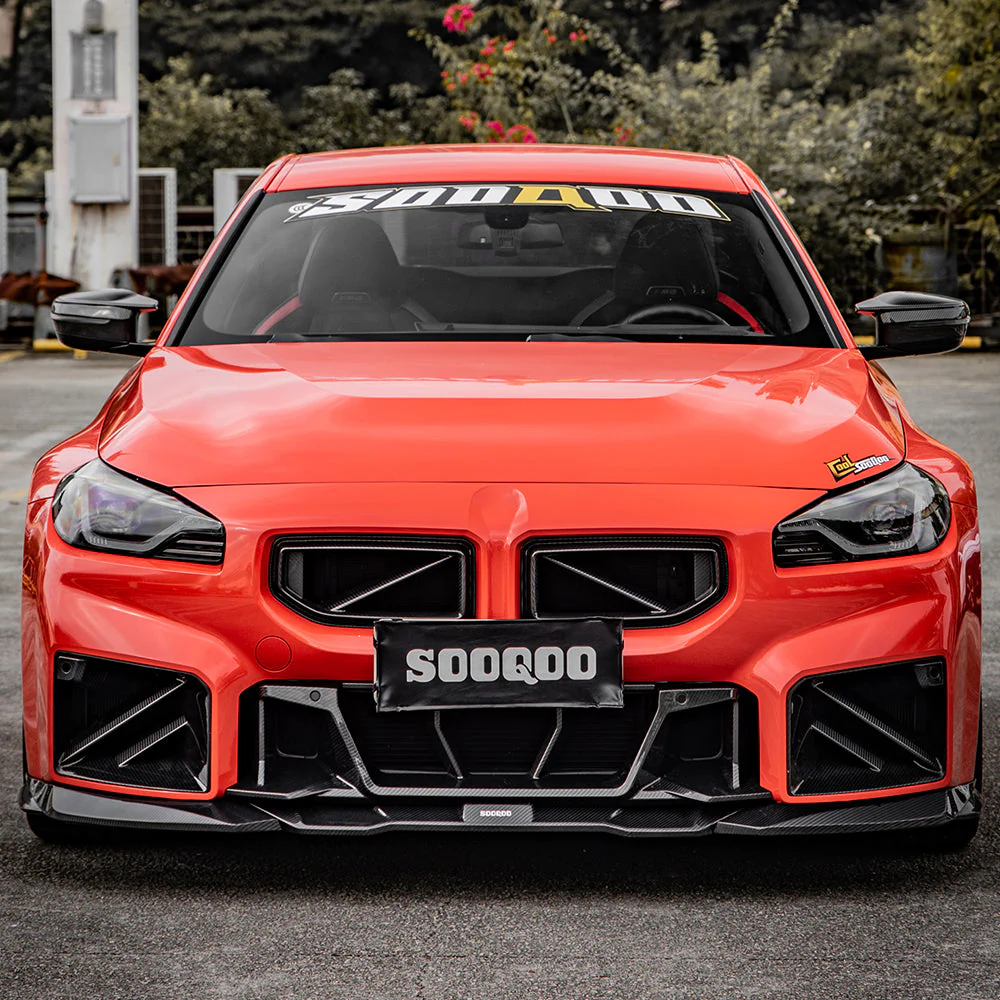 Frontspoiler SOOQOO V2-B Carbon | fits BMW M2 (G87) S58 | Aulitzky Tuning