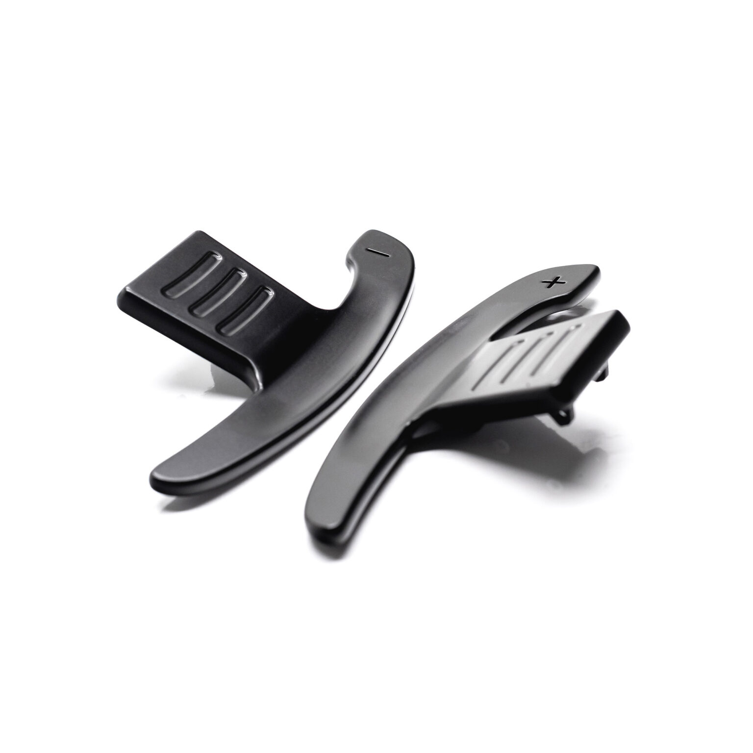 Paddle shifters aluminium black matt | fits BMW G-Series, Toyota Supra | PaddleShifterz