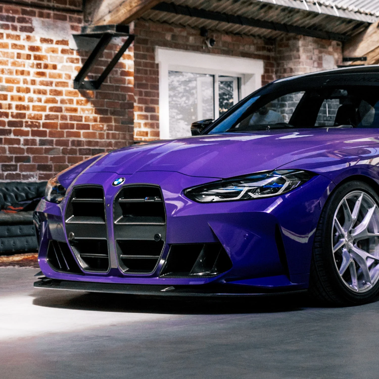 Front spoiler SP1 Carbon | fits BMW M3/M4 incl. Competition (G80/G81/G82/G83) | Aulitzky Tuning