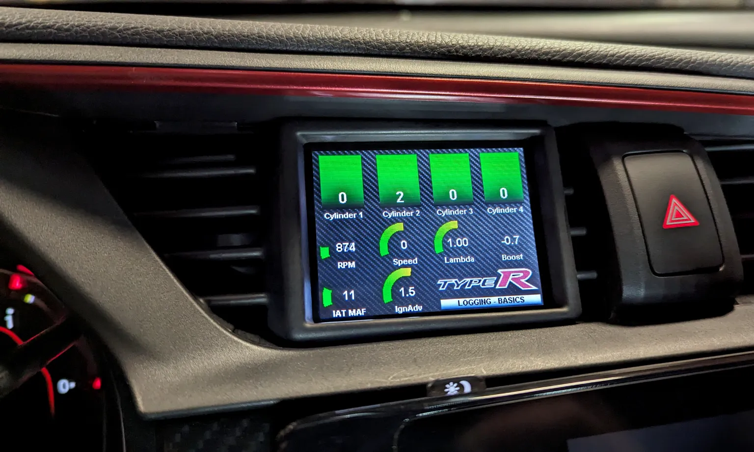 Data display 3.2" MFD32 | fits Honda Civic Mk10 Type R (FK8) | CANchecked
