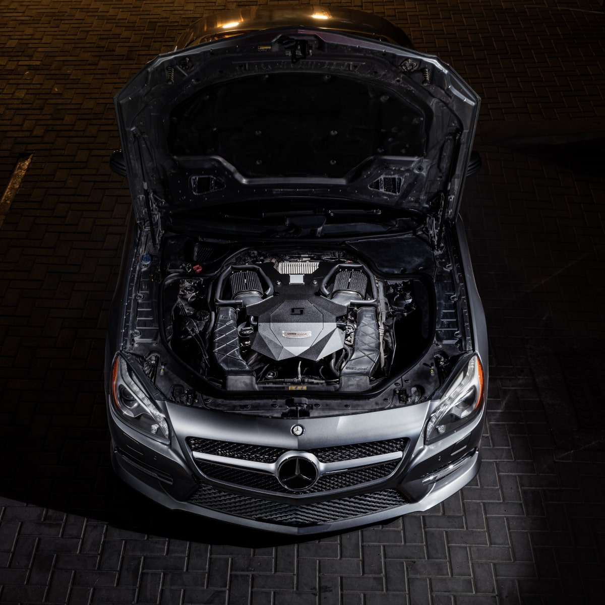 Cold Air Intake System | passend für Mercedes AMG SL500 (231) M278 4.7L V8 BiTurbo | Blackboost