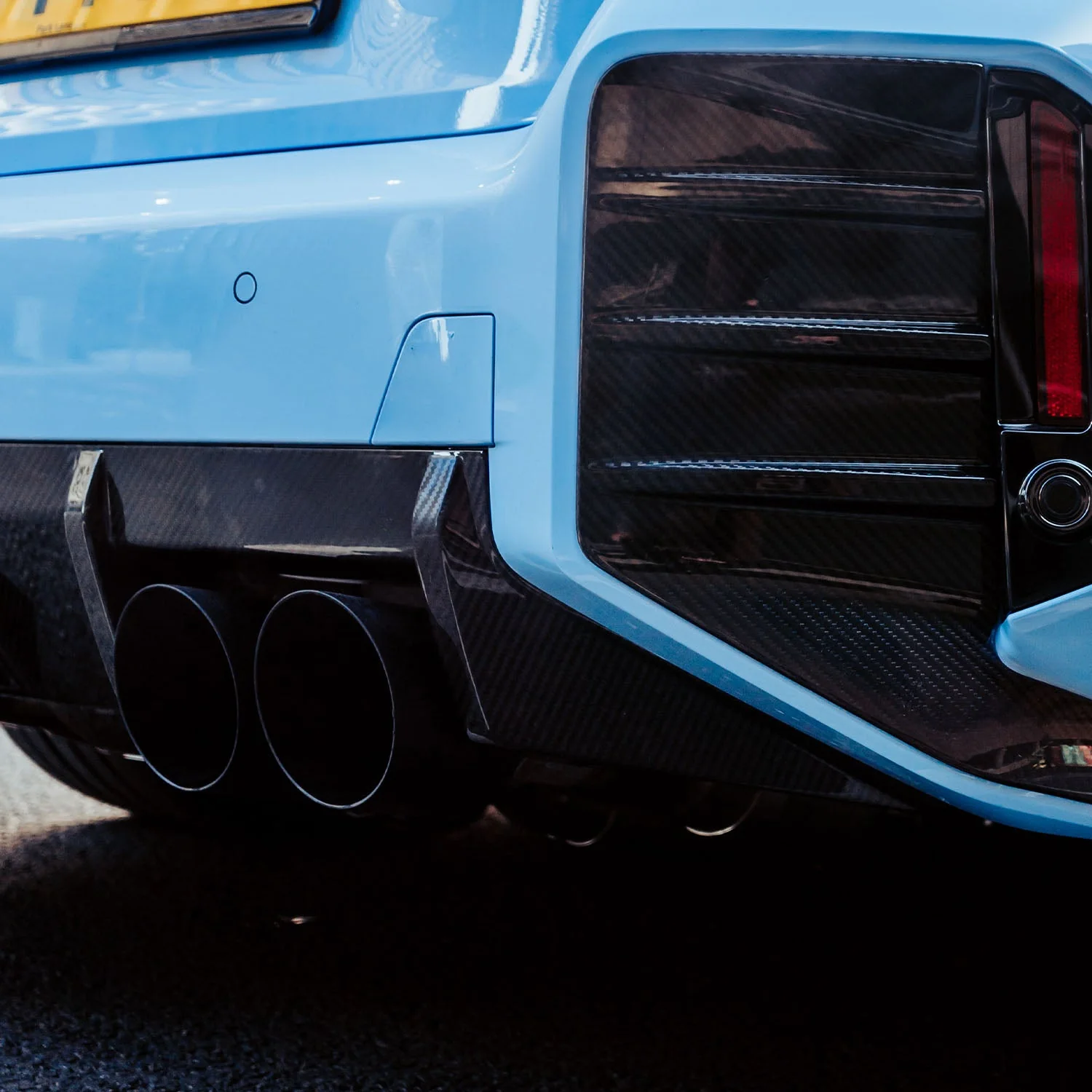 Rear diffusor A-Style Carbon | fits BMW M2 (G87) S58 | Aulitzky Tuning