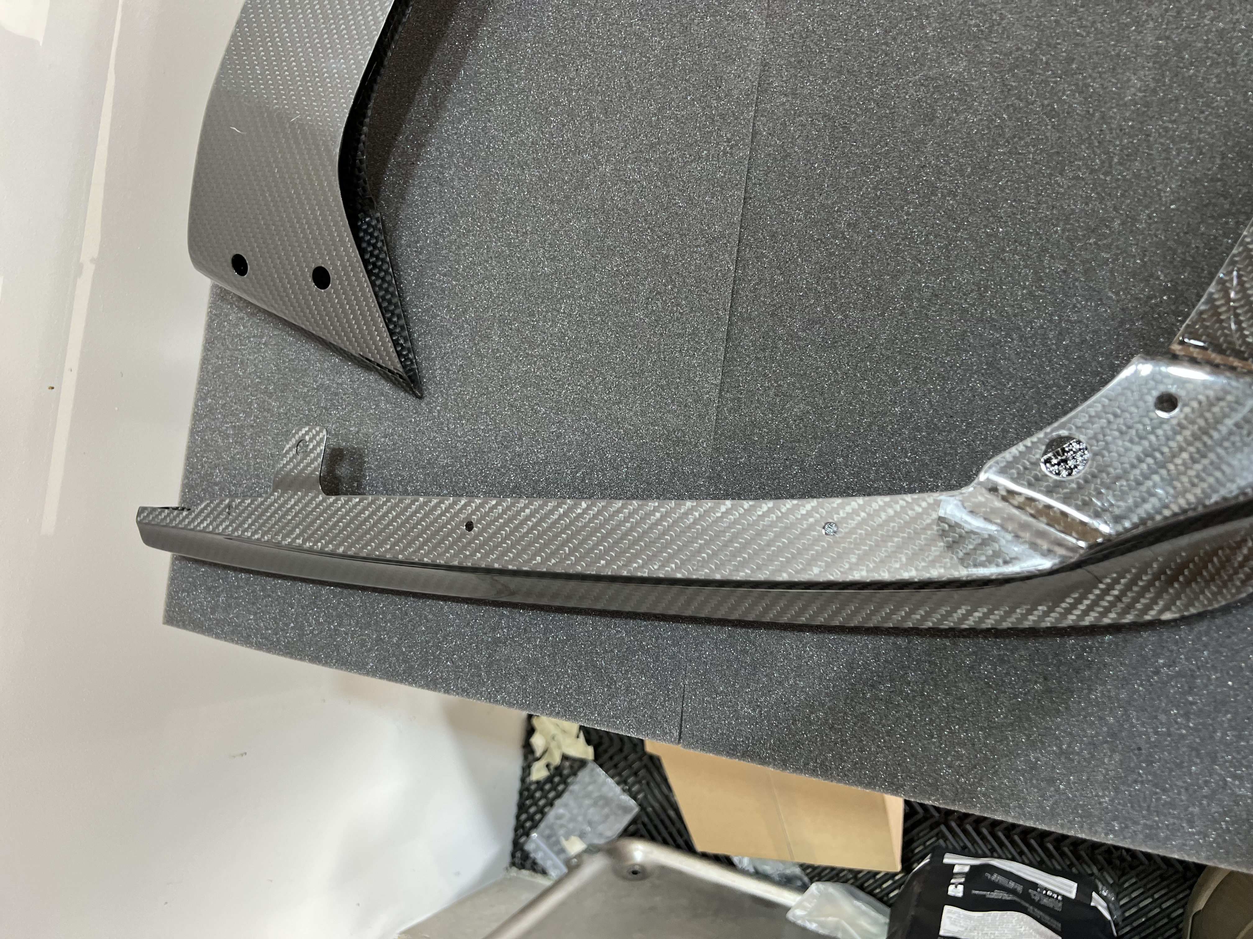 Side fins Carbon to match the carbon diffuser | fits BMW F90 M5 (F90) | 3D design | SPECIAL PRICE