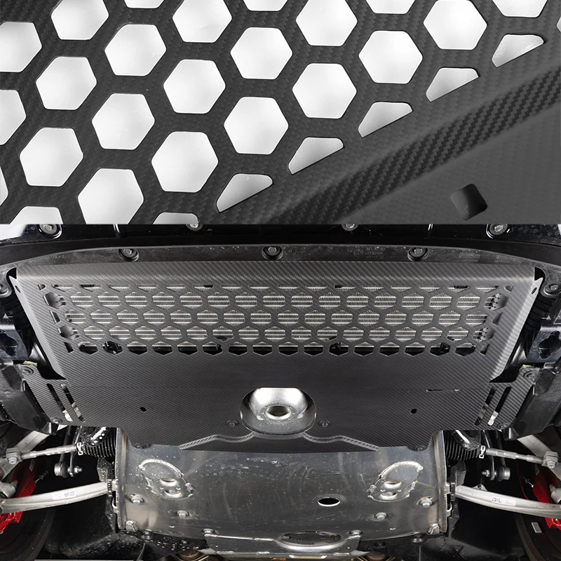 Oil cooler guard replacement Carbon | fits BMW M2/M3/M4 incl. Competition (G80/G81/G82/G83/G87) | Aulitzky Tuning