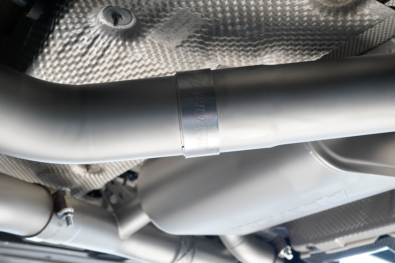Aulitzky Exhaust | ECE flap exhaust system 3” (76mm) ex cat/OPF | fits BMW M3/M4 incl. Competition/CS (F80/F82/F83) S55