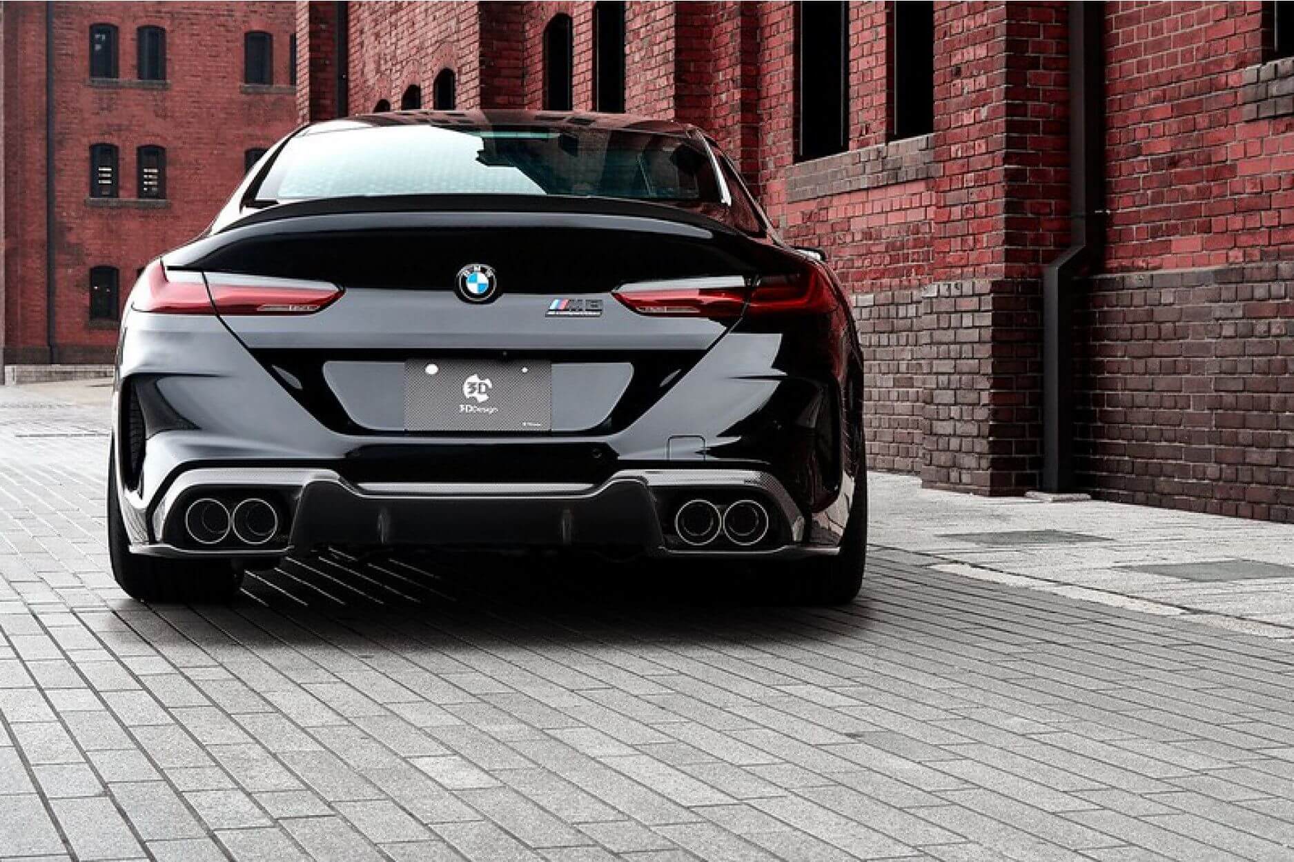 Diffusor Carbon | fits BMW M8 incl. Competition (F91/F92/F93) S63 | 3DDesign