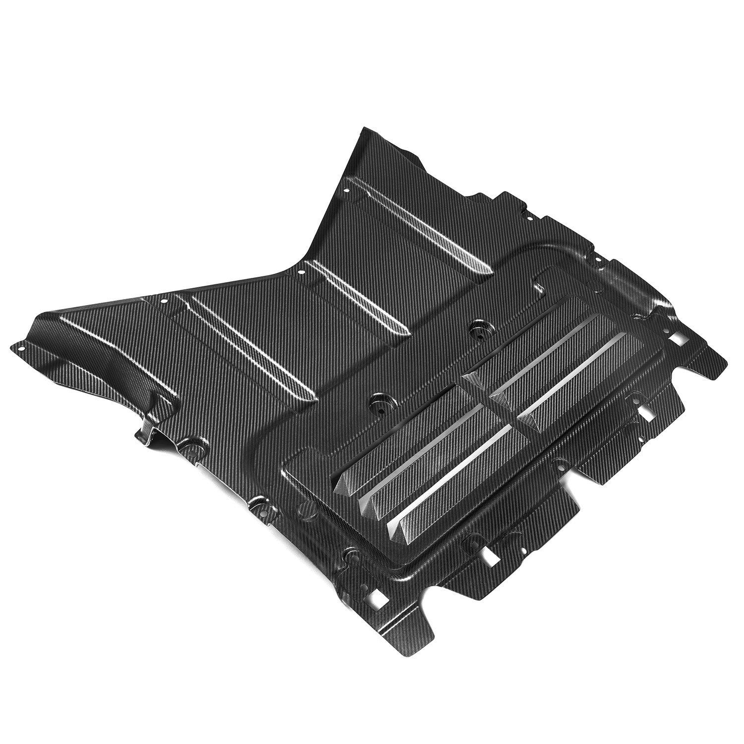 Oil cooler protection Carbon | fits BMW M5 (G90/G99) S68 | Aulitzky Tuning