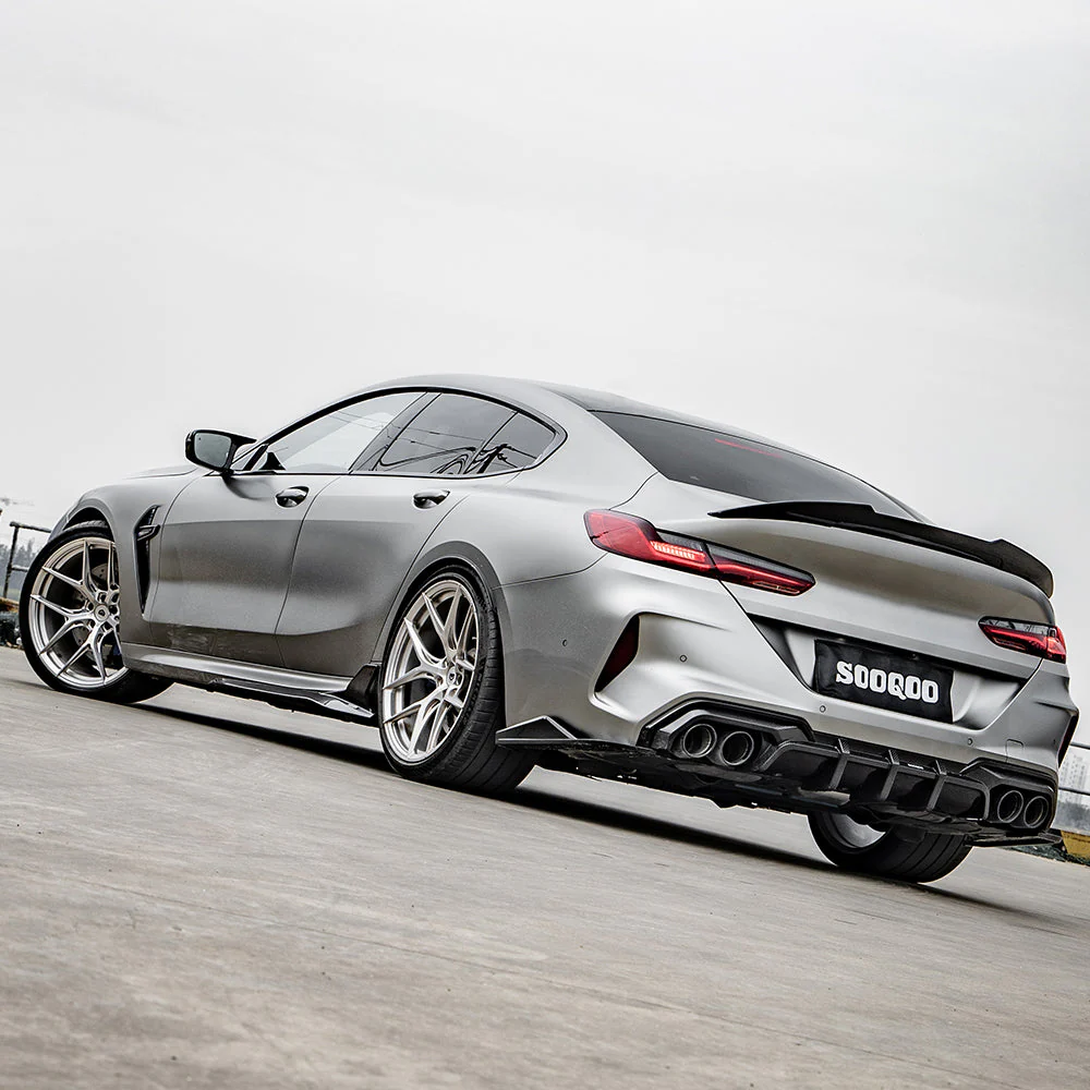 Rear diffuser SOOQOO Carbon | fits BMW M8 incl. Competition (F91/F92) S63 | Aulitzky Tuning