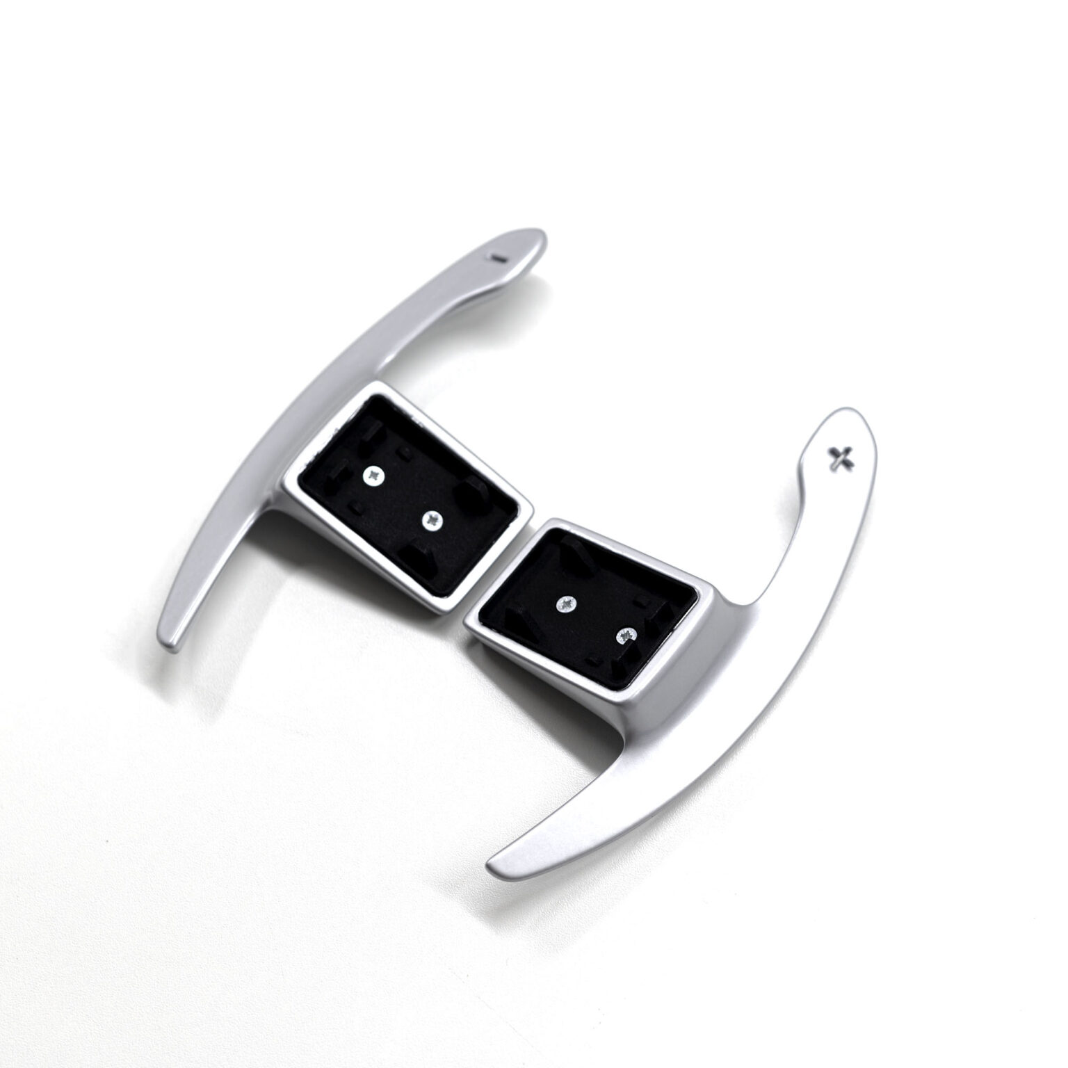 Shift paddles aluminium silver | fits BMW F-Series | PaddleShifterz
