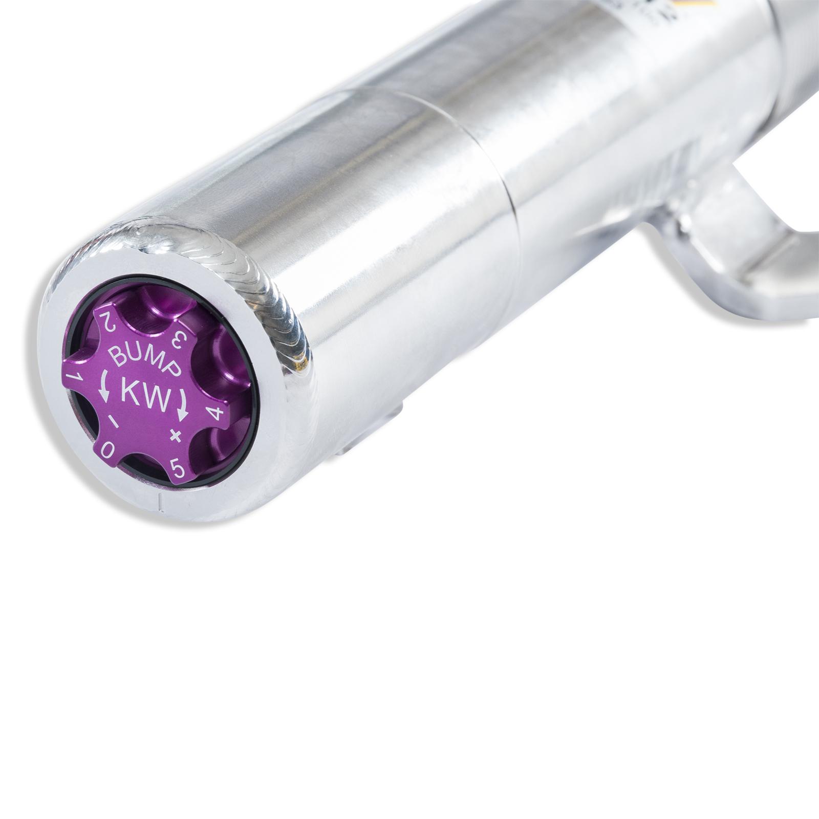 KW V3 coilover suspension inox | fits for Audi A1 (GB), VW Polo (AW) GTI | 352800BW | 352800BY