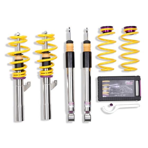 KW V3 coilover suspension inox | fits Audi RS3 quattro 8P | 3521000C
