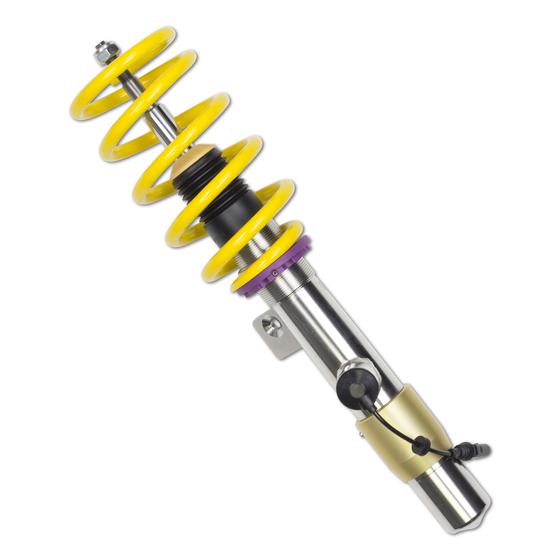 KW DDC ECU coilover suspension inox | fits BMW 1 Series M Coupé (E82) 340hp N54 | 39020004