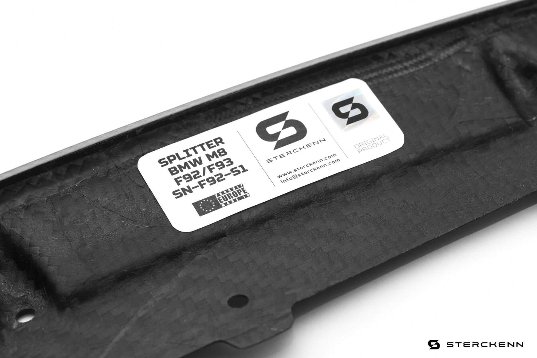 Front lip Carbon | fits BMW M8 (F91/F92) 600hp S63 | Sterckenn
