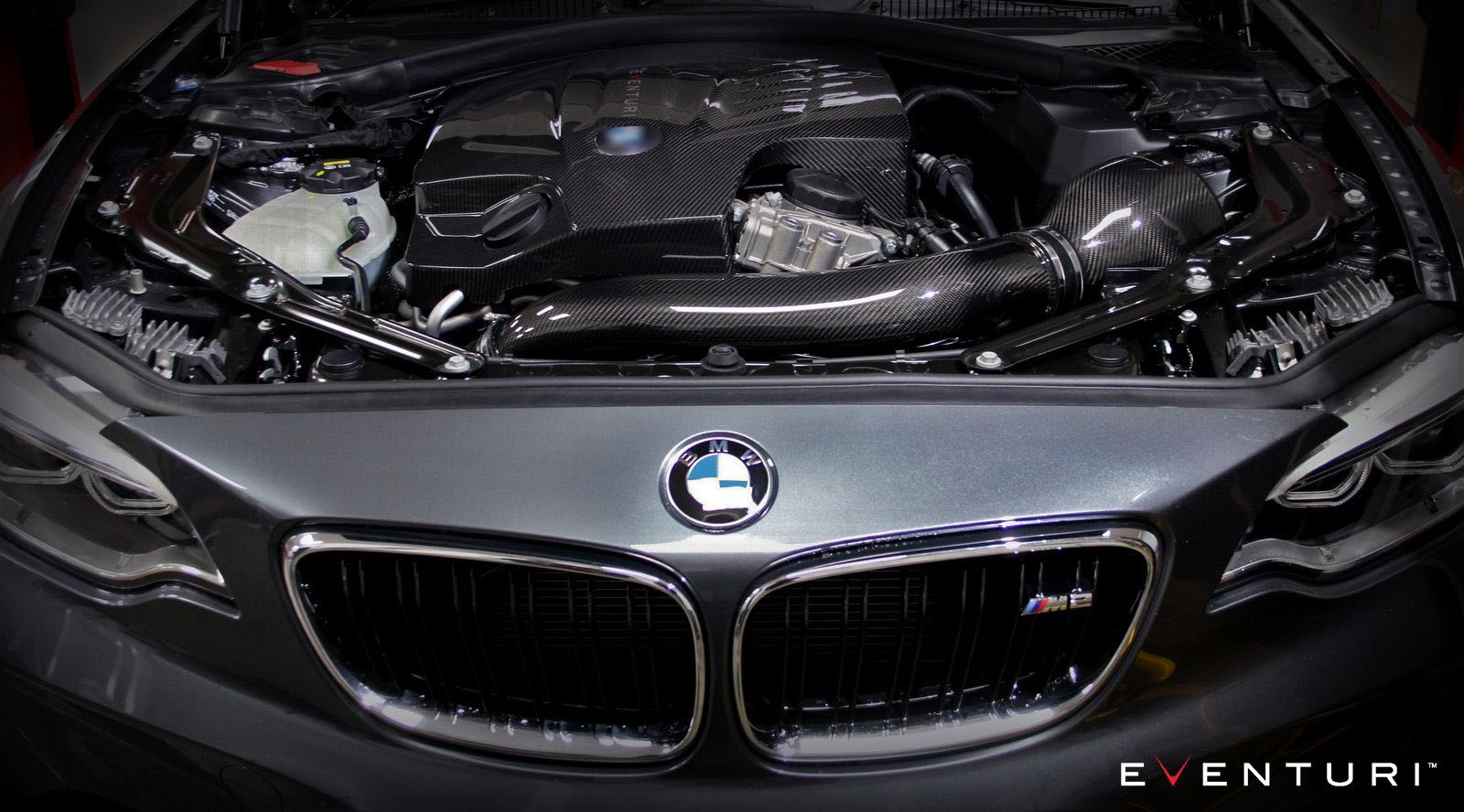Engine cover Carbon | fits BMW M135i/M235i (F20/F22), 335i/435i (F30/F32), M2 (F87) N55 | Eventuri