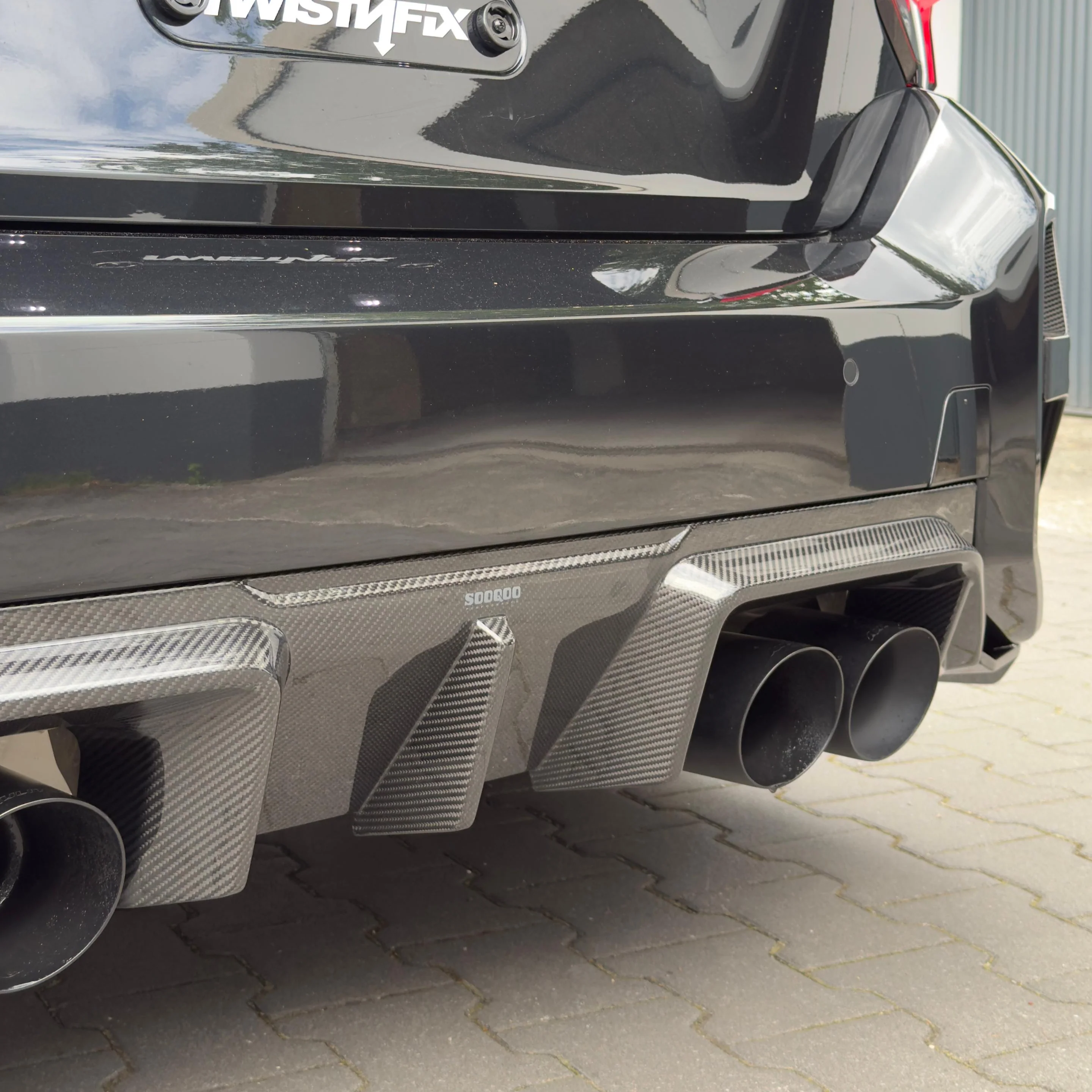 Rear diffusor SOOQOO EVO Carbon | fits BMW M2 (G87) S58 | Aulitzky Tuning