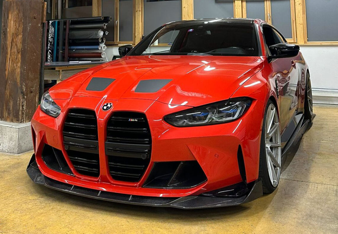 Front lip DK-Style Carbon | fits BMW M3/M4 (G80/G81/G82/G83) | Aulitzky Tuning