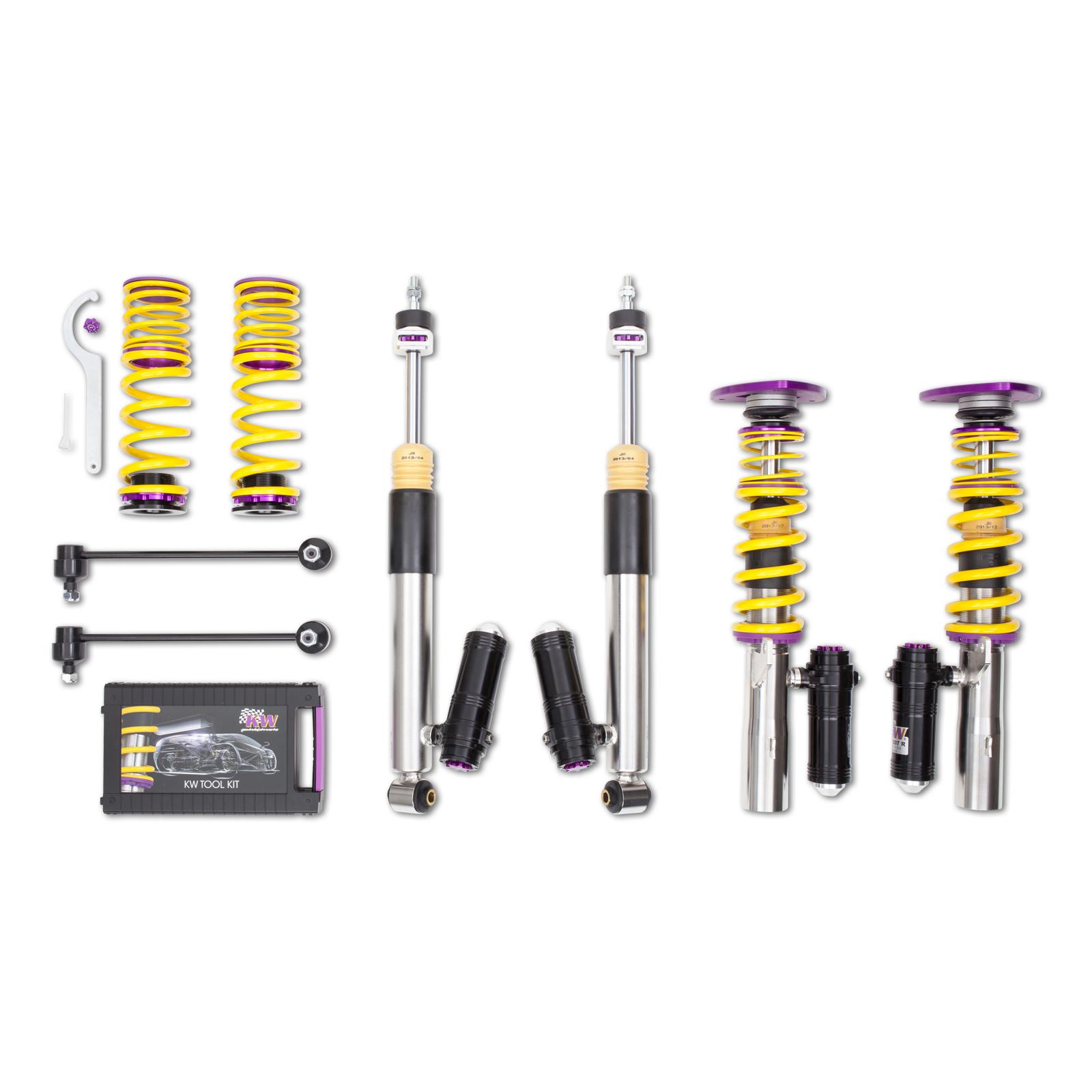 KW V3 Clubsport coilover kit | fits A3/S3 8V | Leon (5F) incl. Cupra | Golf 7 incl. GTI/CS/TCR/GTD | 3528080N