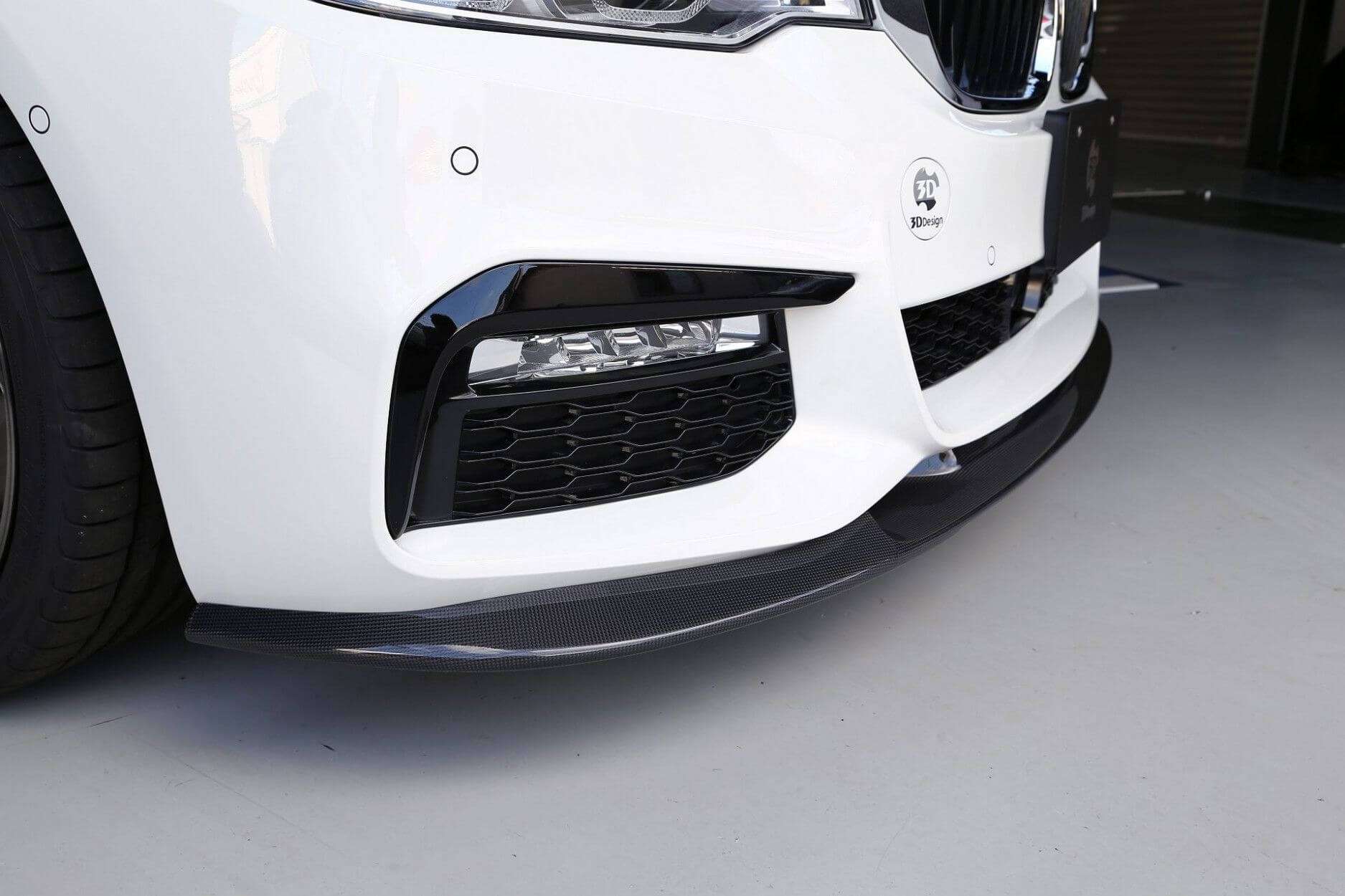 Front lip Carbon | fits BMW 5 Series incl. M550i/M550d (G30/G31) | 3DDesign