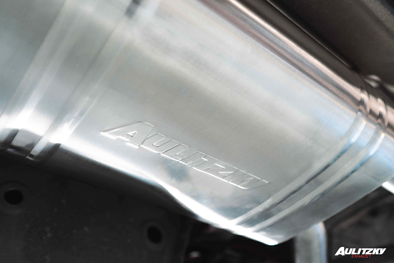 Aulitzky Exhaust | ECE rear silencer with flap control | fits BMW X5M/X6M incl. Competition (F95/F96) S63 S68