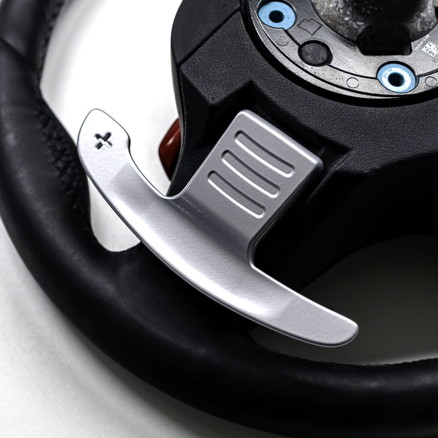 Paddle shifters aluminium silver | fits BMW G-Series, Toyota Supra | PaddleShifterz