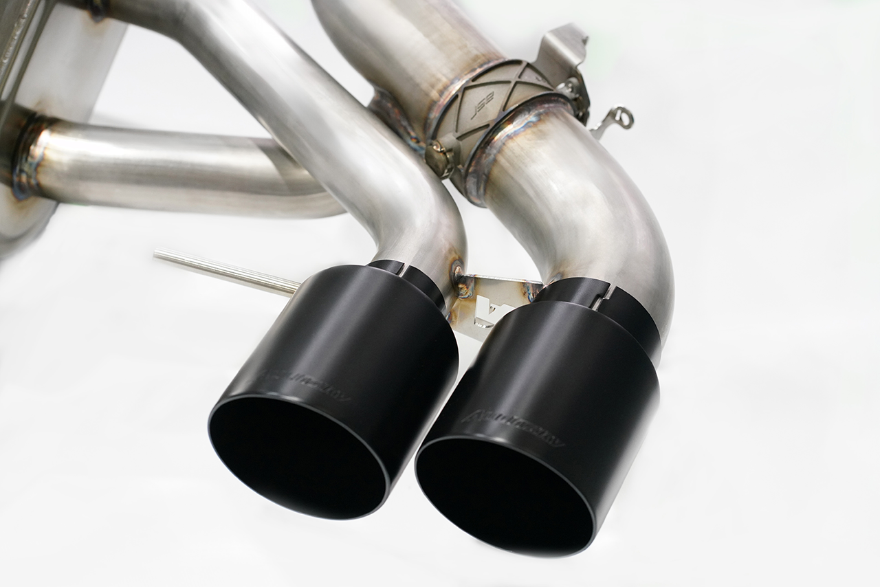 Aulitzky Exhaust | ECE exhaust system ex cat/OPF with flap control | fits BMW M5 incl. Competition/CS (F90) S63
