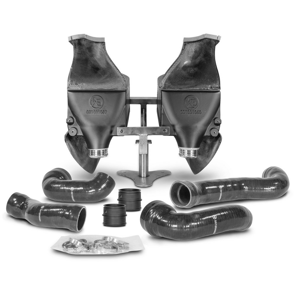 Competition intercooler kit EVO 2 | fits Porsche 911 (996) 3.6 Turbo 4/4S 420hp 450hp | Wagner Tuning