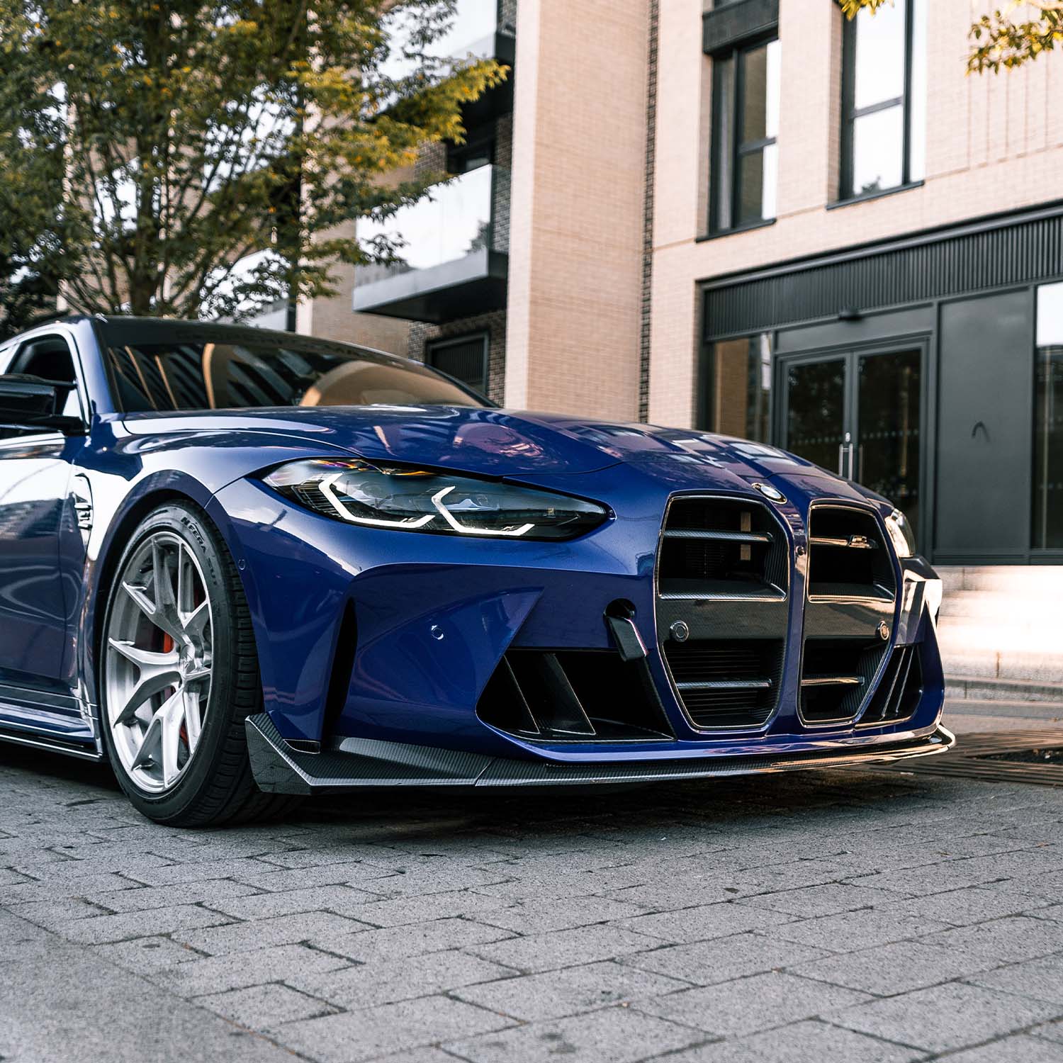 Front spoiler Carbon | fits BMW M3/M4 incl. Competition (G80/G81/G82/G83) | Aulitzky Tuning