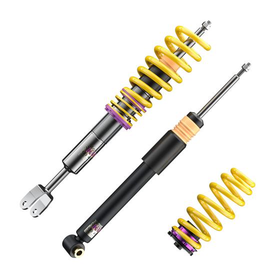 KW V1 coilover suspension inox | fits for Audi RS4 quattro B7 Limo | 10210051