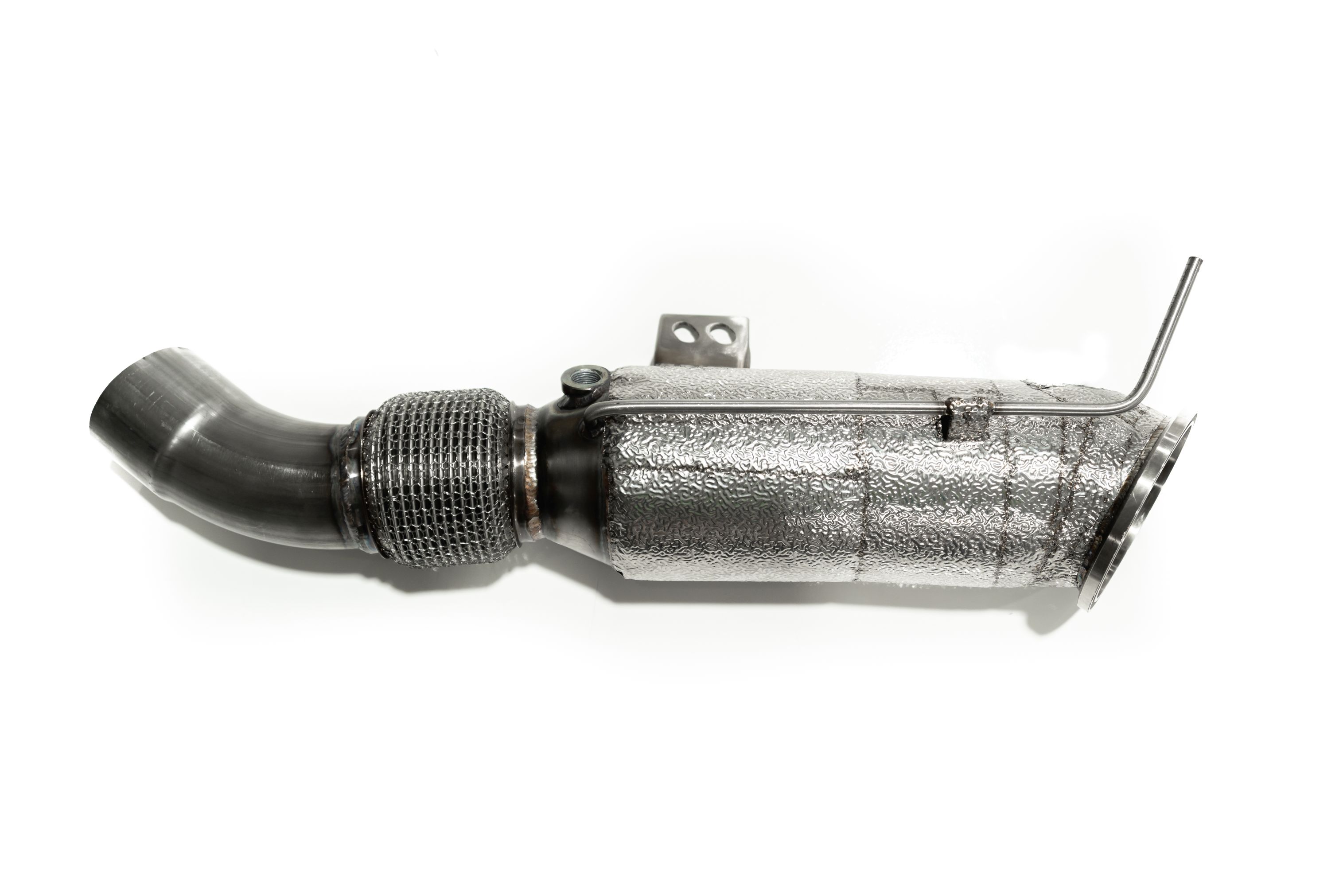 Aulitzky Exhaust | ECE downpipe with sports catalyst | fits BMW 340i/440i OPF (F30/F31/F32/F33/F36) B58