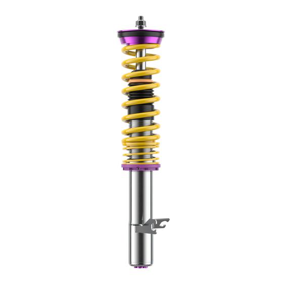 KW V3 coilover suspension inox | fits Ford Focus Mk2 (DA) 2.5 RS RS500 | 35230054