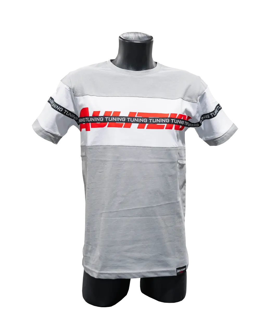 T-Shirt Crossed out “Aulitzky Tuning” | light grey