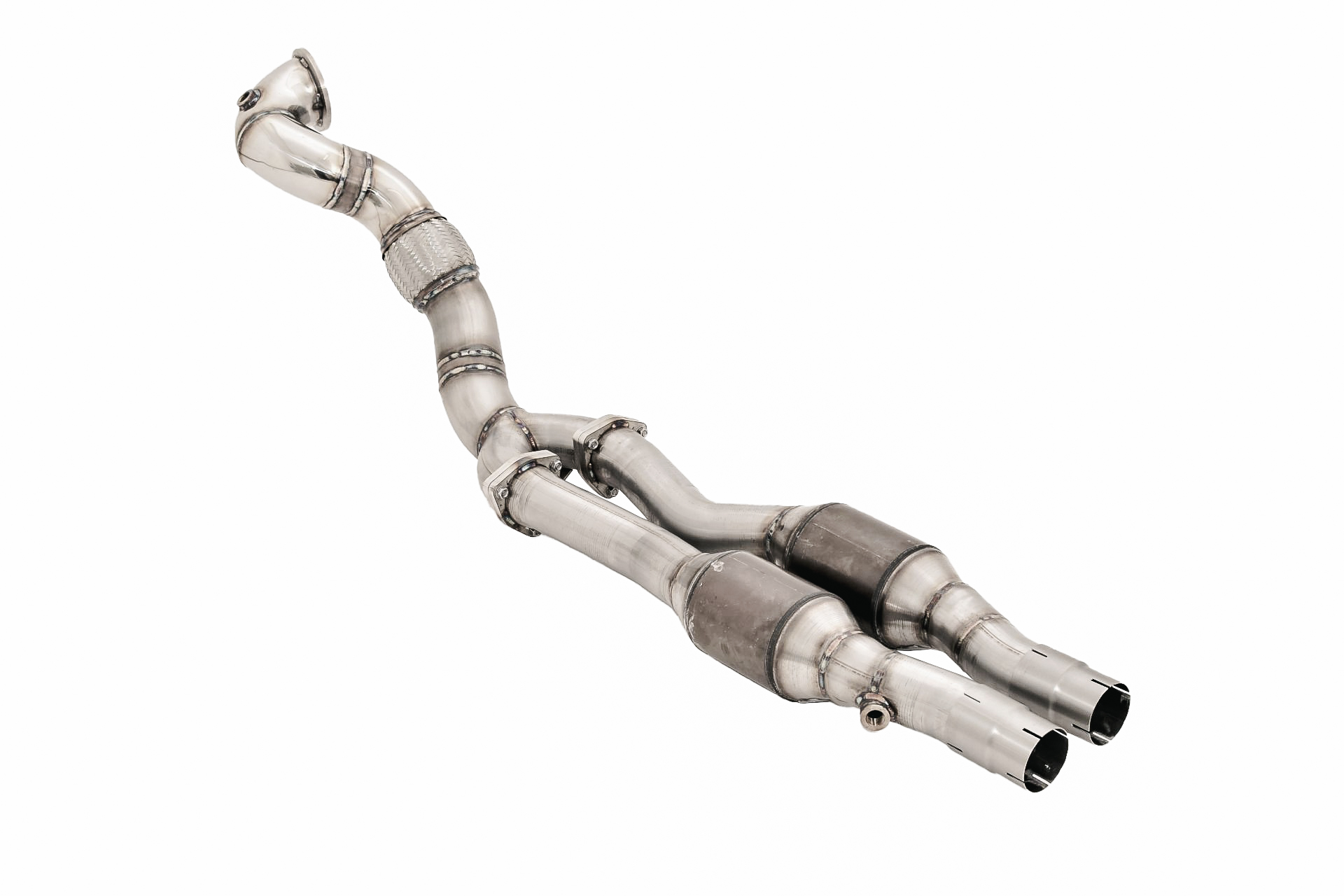 Aulitzky Exhaust | Downpipe 3.54“ / 2.76” (90/70mm) | fits Audi RS3 8V quattro 367hp | Parts certificate